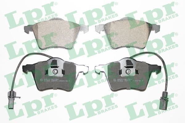set placute frana,frana disc LPR 05P975