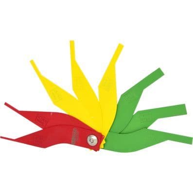 Lera masurare, placute frana disc KS TOOLS 300.0570