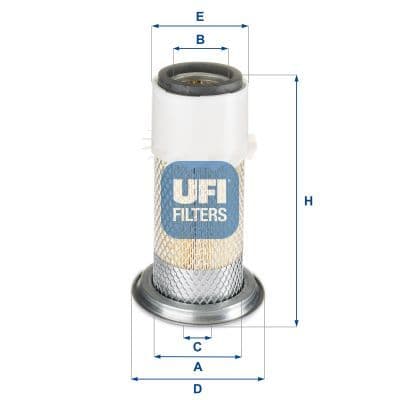 Filtru aer UFI 27.D01.00