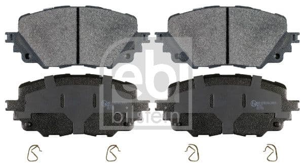 set placute frana,frana disc FEBI BILSTEIN 170663