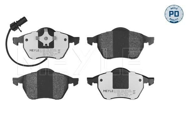 set placute frana,frana disc MEYLE -PD: Advanced performance and design. 025 218 4919/PD