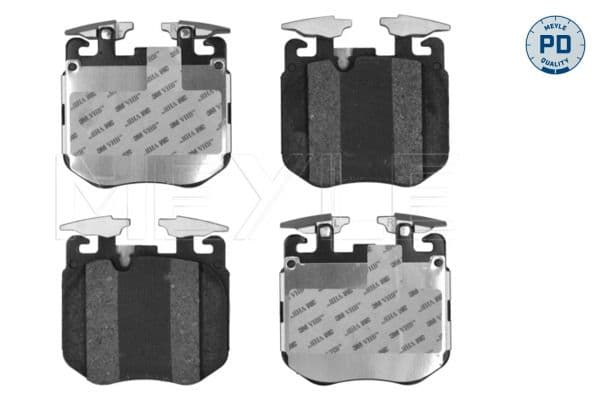 set placute frana,frana disc MEYLE -PD: Advanced performance and design. 025 223 9220/PD