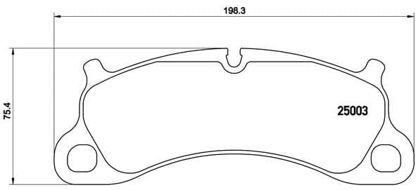 set placute frana,frana disc BREMBO PRIME LINE P 65 025