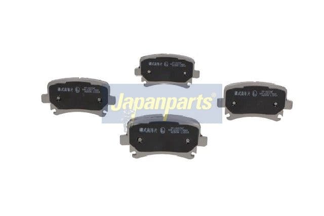 set placute frana,frana disc JAPANPARTS PP-0007AF
