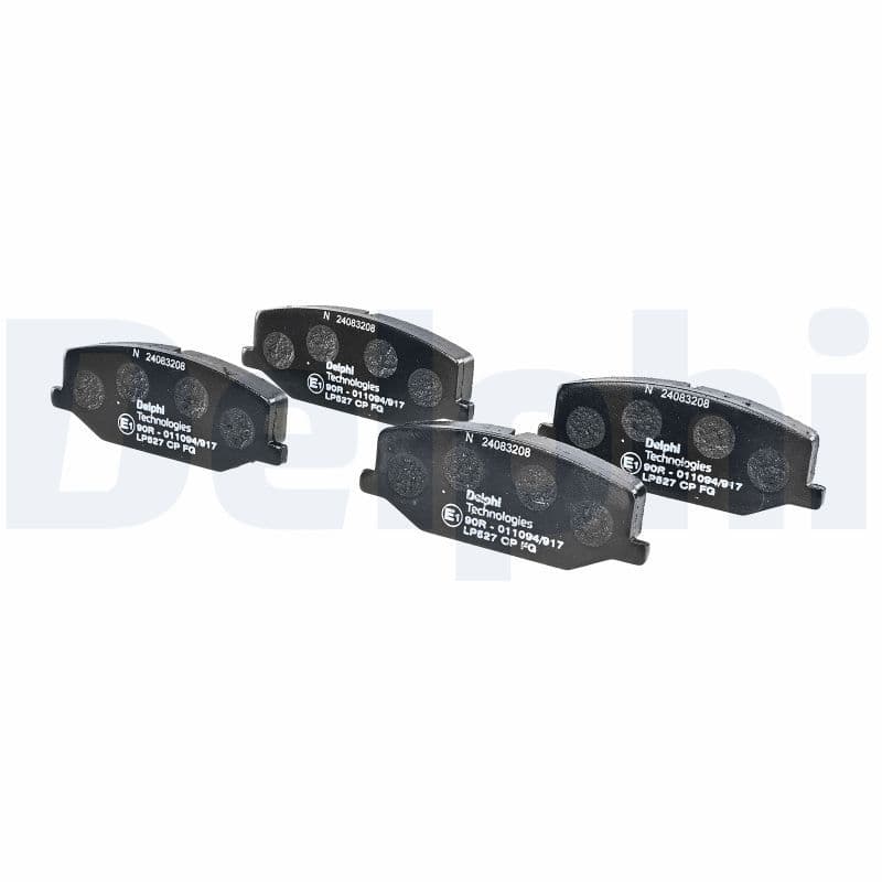 set placute frana,frana disc DELPHI LP527