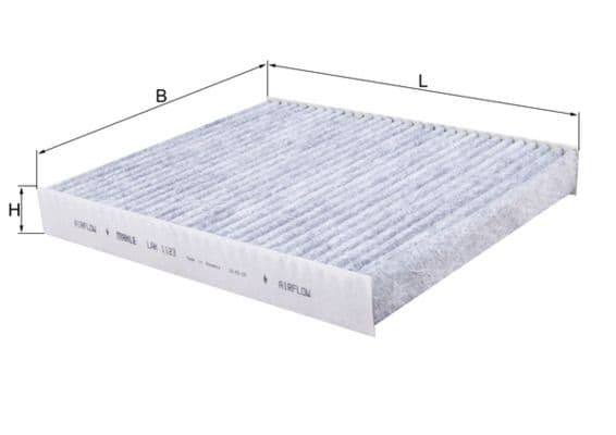 Filtru, aer habitaclu MAHLE LAK 1123