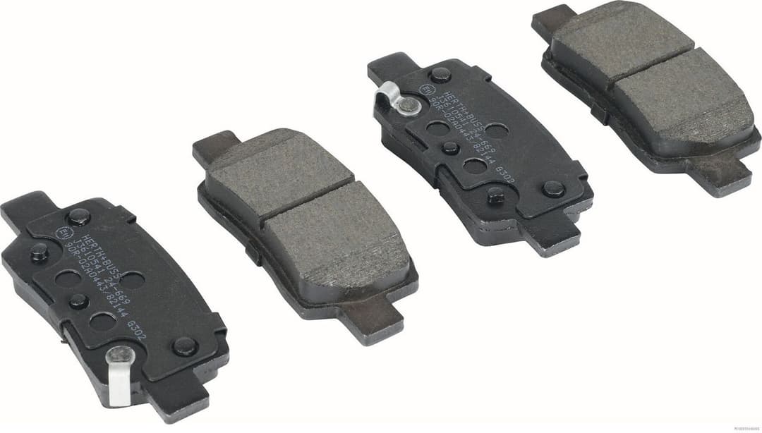 set placute frana,frana disc HERTH+BUSS JAKOPARTS J3610541