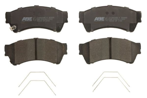 set placute frana,frana disc ABE C13062ABE-P