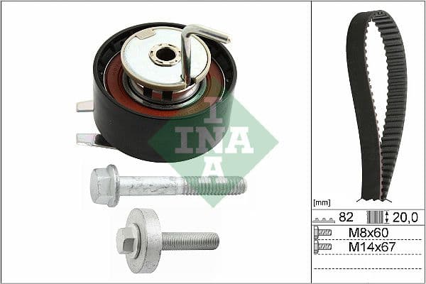 Set curea de distributie Schaeffler INA 530 0693 10