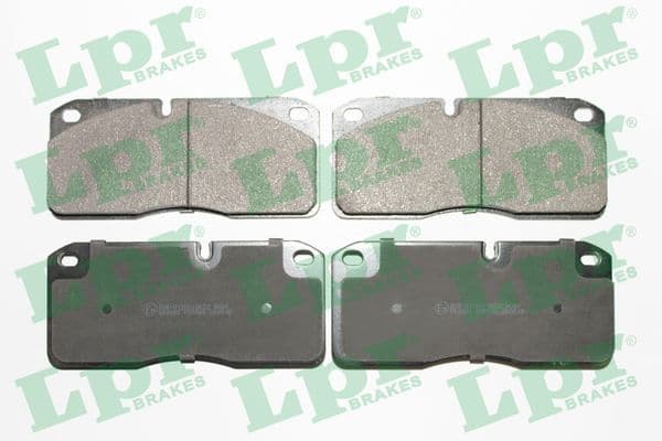 set placute frana,frana disc LPR 05P586