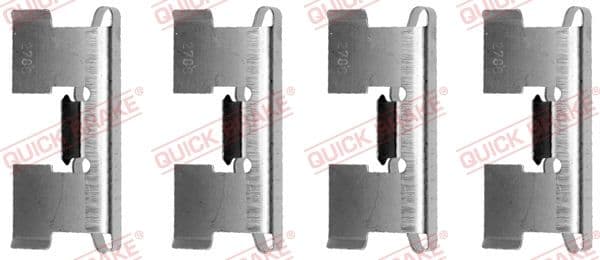 Set accesorii, placute frana QUICK BRAKE 109-1019