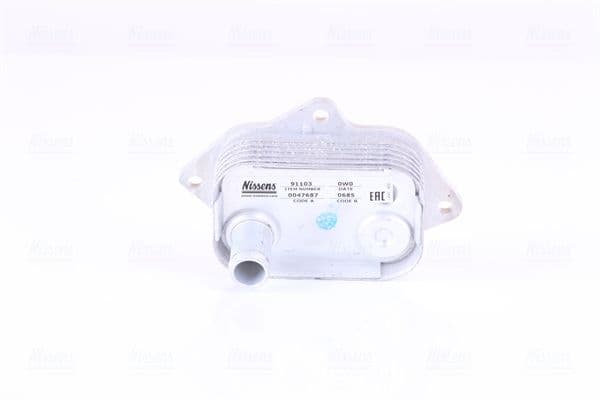 Radiator ulei, ulei motor NISSENS 91103