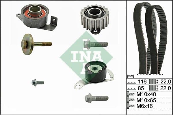 Set curea de distributie Schaeffler INA 530 0104 10