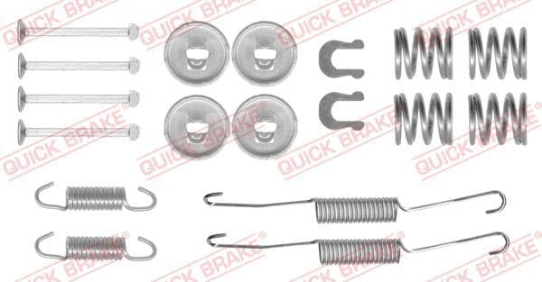 Set accesorii, sabot de frana QUICK BRAKE 105-0778