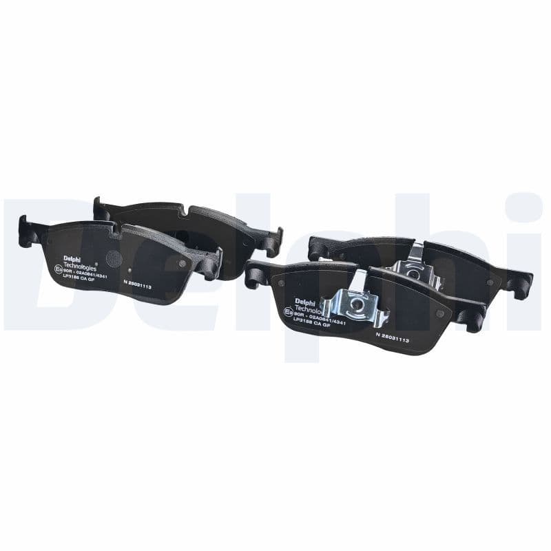 set placute frana,frana disc DELPHI LP3188