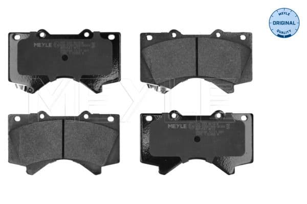 set placute frana,frana disc MEYLE -ORIGINAL: True to OE. 025 243 8618/W