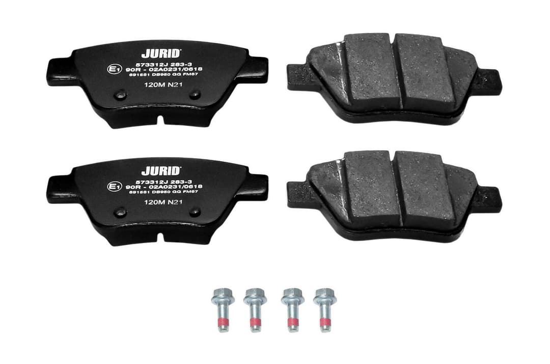 set placute frana,frana disc JURID 573312J