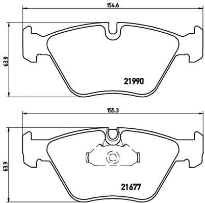 set placute frana,frana disc BREMBO PRIME LINE P 06 065