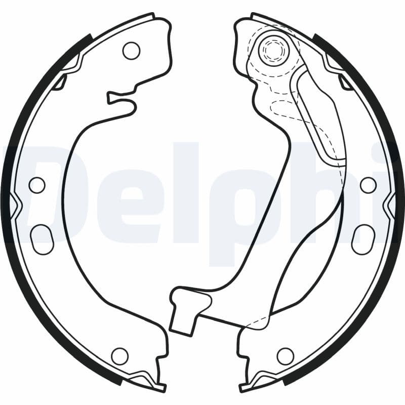 Set saboti frana DELPHI LS2003