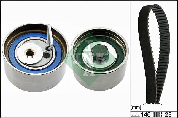 Set curea de distributie Schaeffler INA 530 0587 10