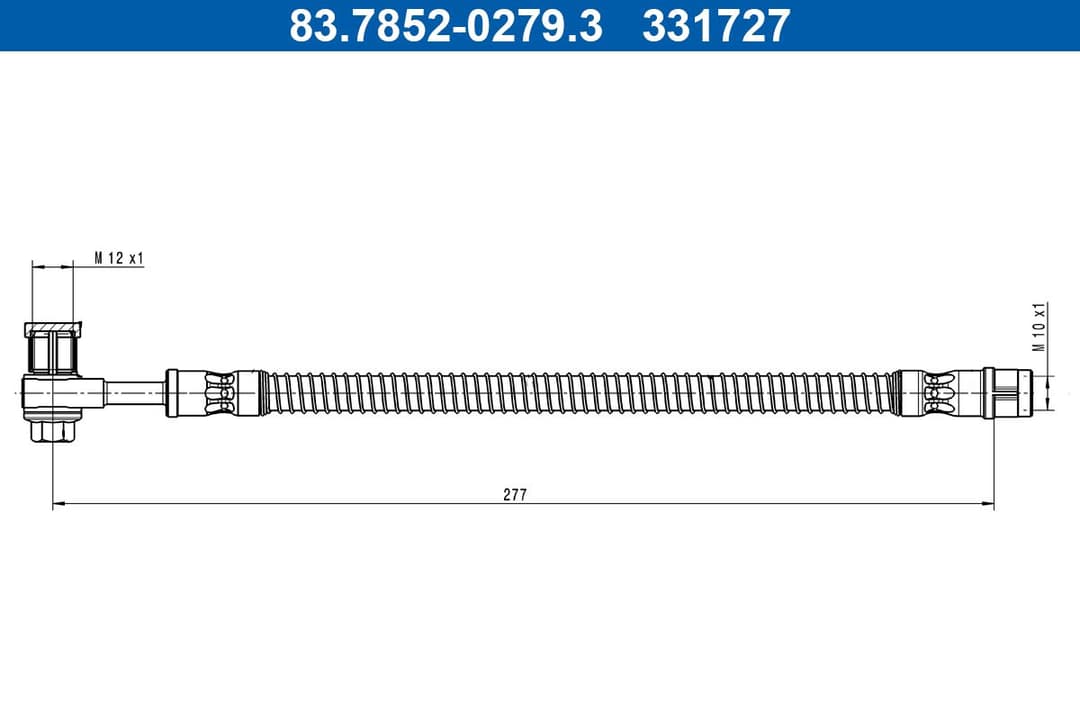 Furtun frana ATE 83.7852-0279.3