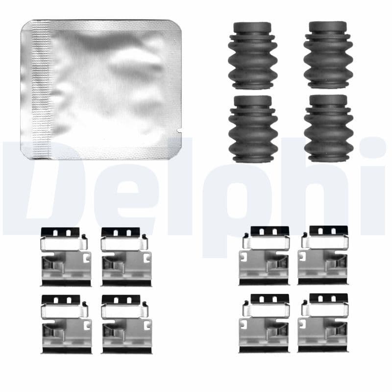 Set accesorii, placute frana DELPHI LX0825