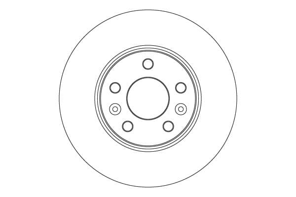 Disc frana TRW DF4615