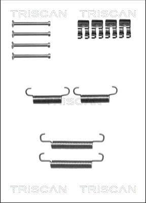 set accesorii, saboti frana parcare TRISCAN 8105 152560