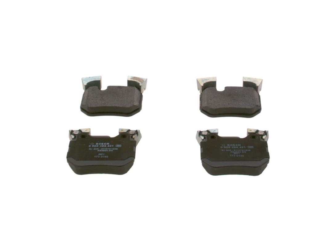 set placute frana,frana disc BOSCH 0 986 494 421