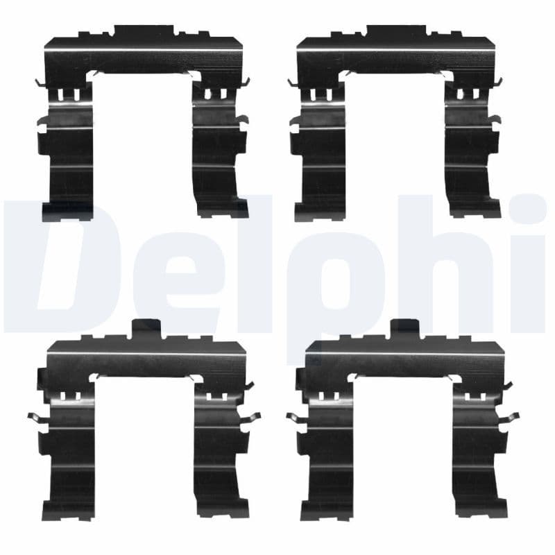 Set accesorii, placute frana DELPHI LX0672