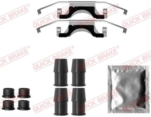 Set accesorii, placute frana QUICK BRAKE 109-1843