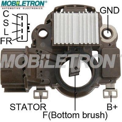 Regulator, alternator MOBILETRON VR-H2009-70A