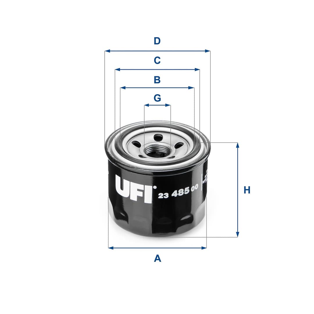 Filtru ulei UFI 23.485.00