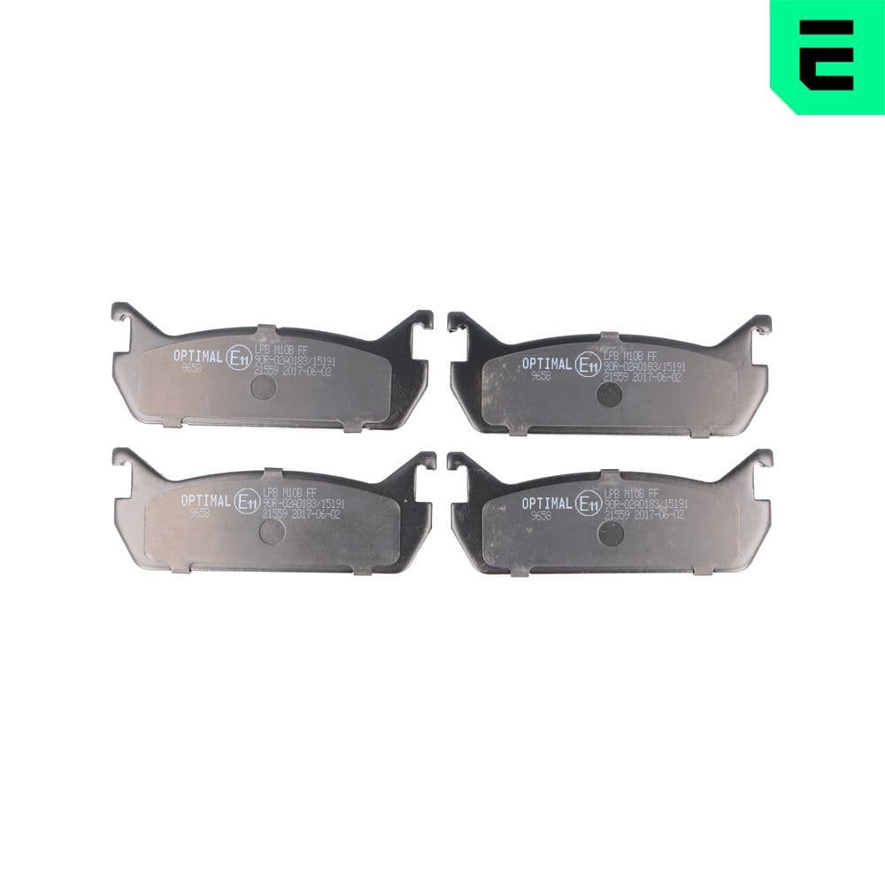 set placute frana,frana disc OPTIMAL BP-09658