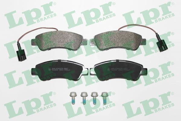 set placute frana,frana disc LPR 05P1902