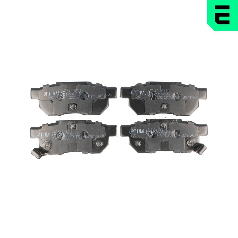 set placute frana,frana disc OPTIMAL BP-09572