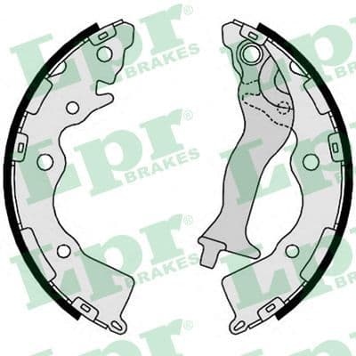 Set saboti frana LPR 09350