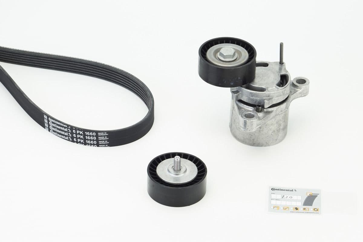 Set curea transmisie cu caneluri CONTINENTAL CTAM 6PK1660K5