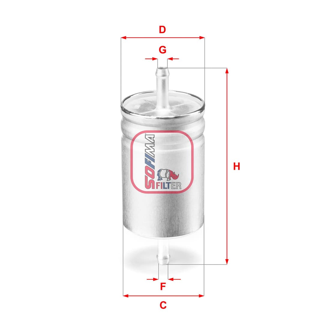 filtru combustibil SOFIMA S 1611 B