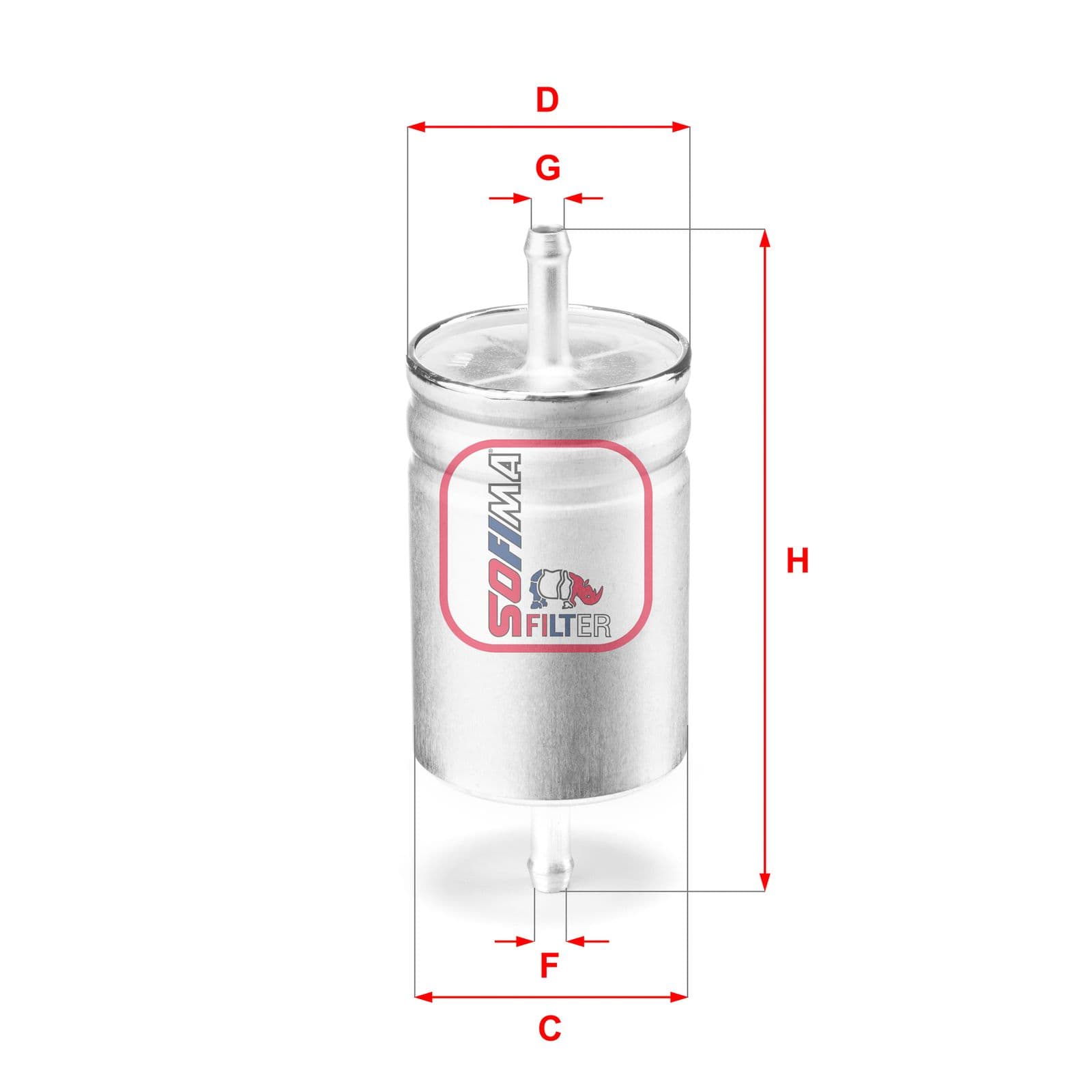 filtru combustibil SOFIMA S 1611 B