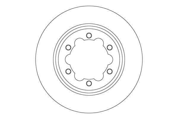 Disc frana TRW DF6774S