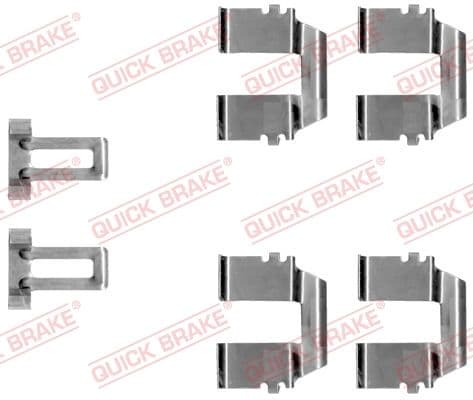 Set accesorii, placute frana QUICK BRAKE 109-1233