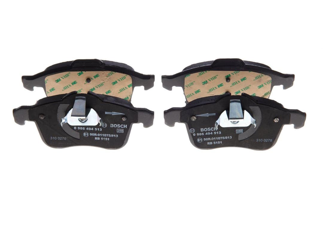 set placute frana,frana disc BOSCH 0 986 494 513