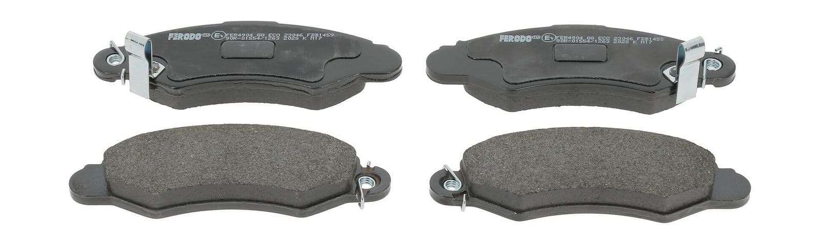 set placute frana,frana disc FERODO PREMIER ECO FRICTION FDB1459