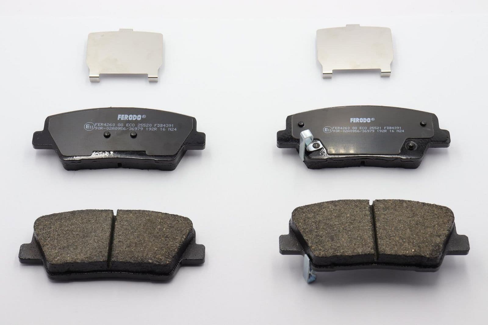 set placute frana,frana disc FERODO PREMIER ECO FRICTION FDB4391