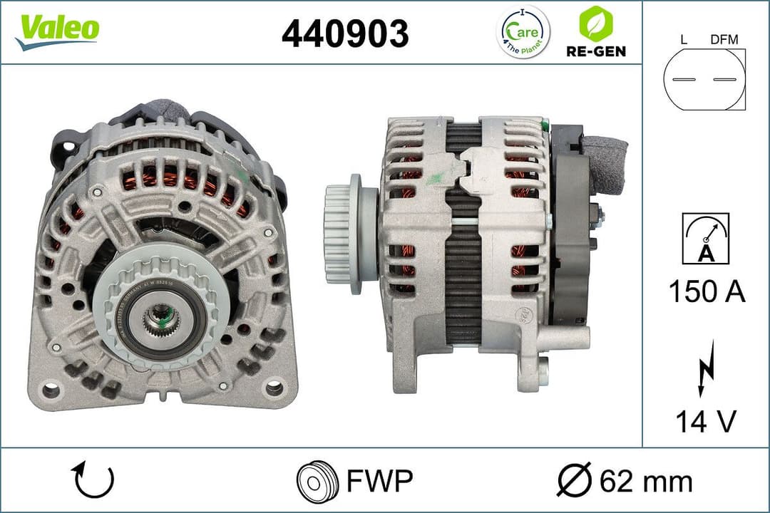 Generator / Alternator VALEO 440903