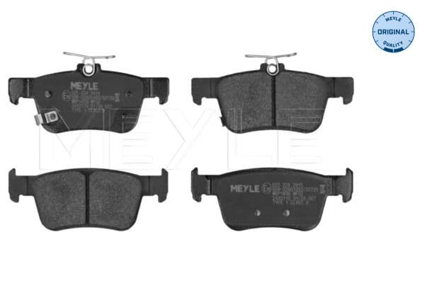set placute frana,frana disc MEYLE -ORIGINAL: True to OE. 025 224 2915