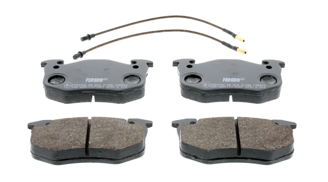 set placute frana,frana disc FERODO PREMIER ECO FRICTION FDB440
