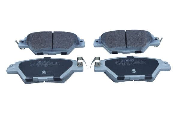 set placute frana,frana disc QUARO QP1290