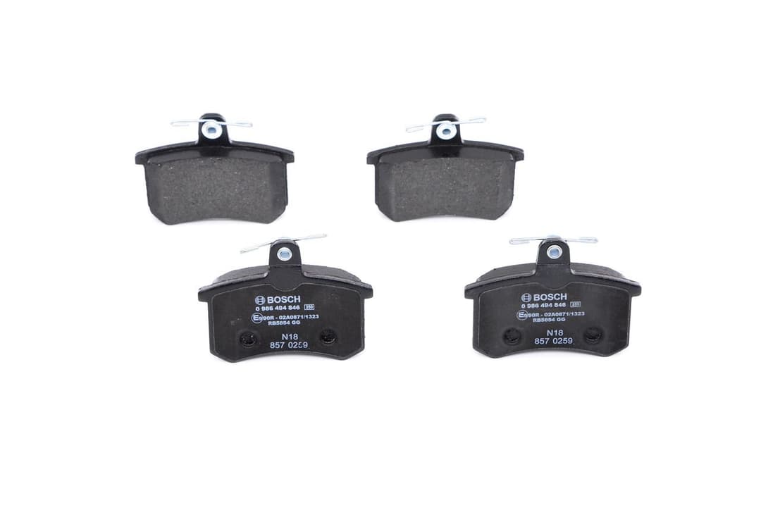 set placute frana,frana disc BOSCH 0 986 494 846
